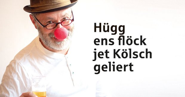 Bild Hügg ens flöck jet Kölsch geliert